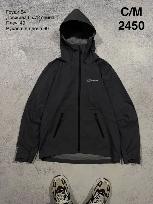 Berghaus куртка чорна - black, розмір S