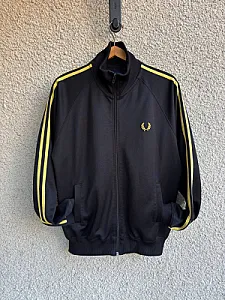 Fred Perry спортивна кофта чорна - black, розмір M - фото 2
