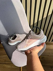 Nike Downshifter 12 рожево-бежеві - pink, розмір 36 - фото 1