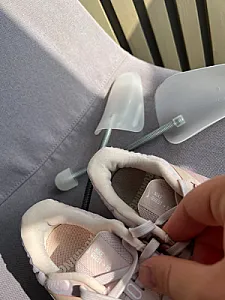 Nike Downshifter 12 рожево-бежеві - pink, розмір 36 - фото 8