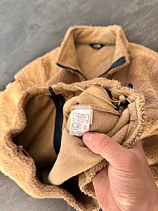 The North Face флісова куртка бежева - beige, розмір XS - фото 3