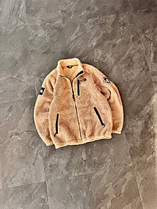 The North Face флісова куртка бежева - beige, розмір XS - фото 6