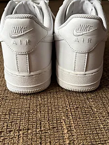 Nike Air Force 1 Low білі - white, розмір 42 - фото 4