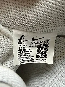 Nike Air Force 1 Low білі - white, розмір 42 - фото 6