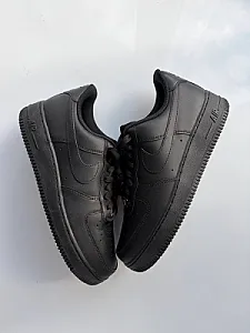 Nike Air Force 1 Low чорні - black, розмір 42 - фото 1