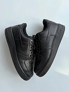 Nike Air Force 1 Low чорні - black, розмір 43 - фото 1