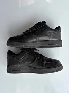 Nike Air Force 1 Low чорні - black, розмір 43 - фото 3