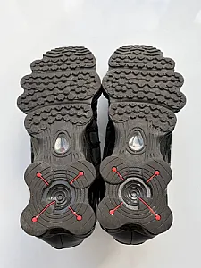 Nike Shox TL Triple Black чорні - black, розмір 44 - фото 6