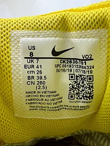 Nike Air Force 1 Low Gore-Tex жовті - yellow, розмір 41 - фото 5