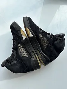 Nike Air Jordan 5 Retro PSG чорні - black, розмір 41 - фото 3