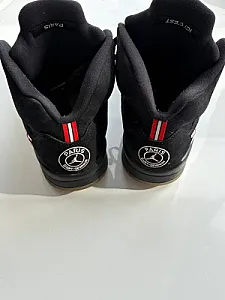 Nike Air Jordan 5 Retro PSG чорні - black, розмір 41 - фото 4
