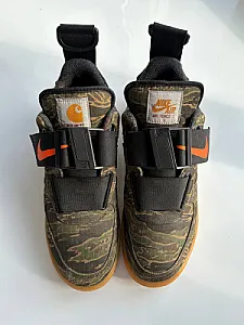 Nike Air Force 1 x Carhartt WIP Utility Premium камуфляжні - multicolor, розмір 43 - фото 2