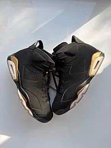 Nike Air Jordan 6 Retro DMP чорні - black, розмір 44 - фото 1