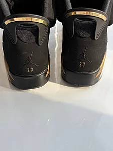 Nike Air Jordan 6 Retro DMP чорні - black, розмір 44 - фото 4