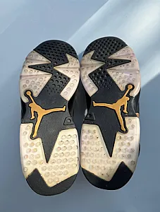Nike Air Jordan 6 Retro DMP чорні - black, розмір 44 - фото 6