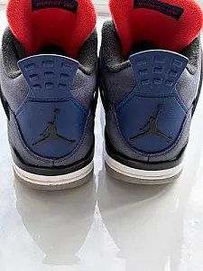 Nike Air Jordan 4 Retro Winterized Loyal Blue сині - blue, розмір 43 - фото 5