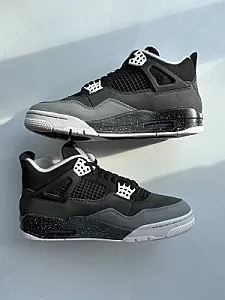 Nike Air Jordan 4 Retro Fear сірі - grey, розмір 43 - фото 3