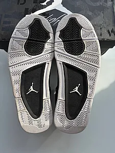 Nike Air Jordan 4 Retro Fear сірі - grey, розмір 43 - фото 6