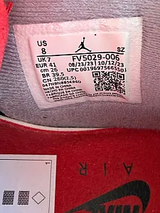 Nike Air Jordan 4 Retro Bred Reimagined чорні - black, розмір 41 - фото 5