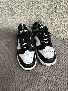 Nike Dunk Low чорно-білі - multicolor, розмір 39 - фото 3