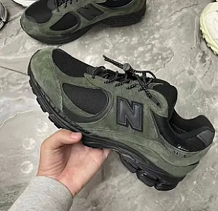 New Balance JJJJound x 2002R GORE-TEX зелені - green, розмір 45 - фото 5