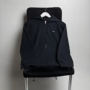 Levi's зіп-худі чорне - black, розмір XS - фото 1