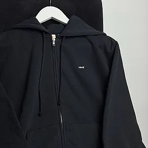 Levi's зіп-худі чорне - black, розмір XS - фото 2