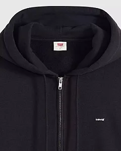 Levi's зіп-худі чорне - black, розмір XS - фото 8