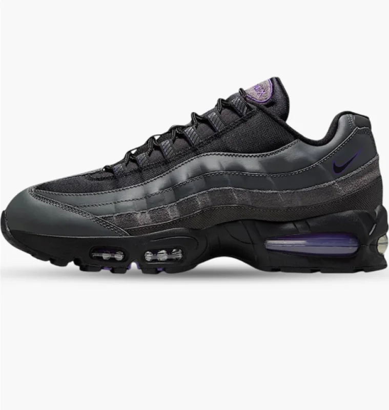 Nike Air Max 95 Big Bubble Violet чорні - black, розмір 40