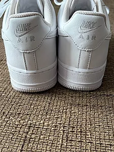 Nike Air Force 1 Low білі - white, розмір 41 - фото 4