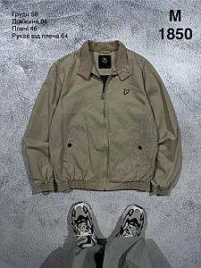 Lyle & Scott бомбер бежевий - beige, розмір M - фото 1