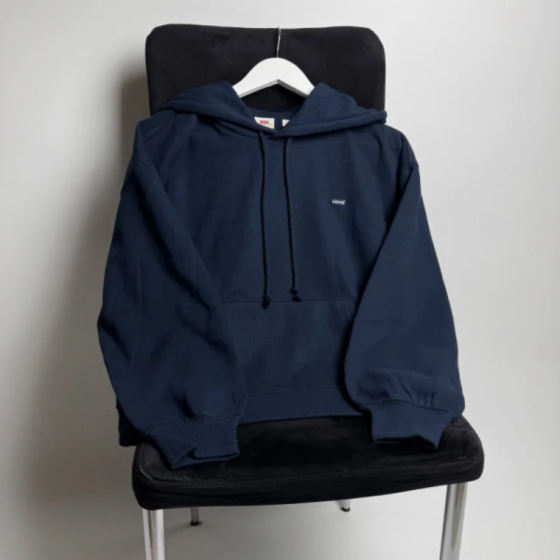 Levi's худі темно-синє - blue, розмір S