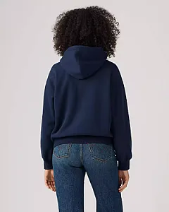 Levi's худі темно-синє - blue, розмір S - фото 5