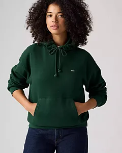 Levi's худі темно-зелене - green, розмір S - фото 2