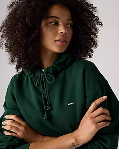 Levi's худі темно-зелене - green, розмір S - фото 3