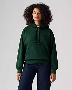 Levi's худі темно-зелене - green, розмір S - фото 4