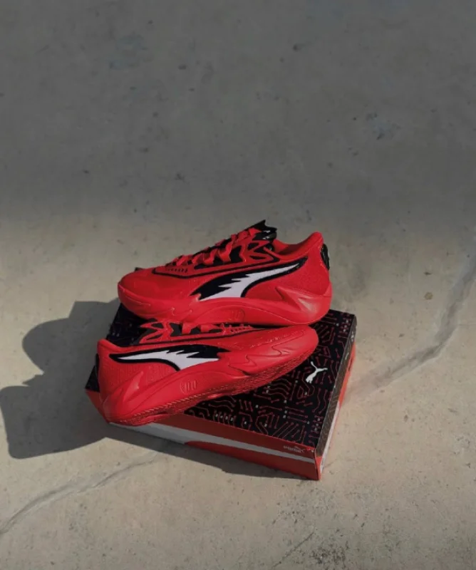 Puma Scoot Zeros II O.D.D. червоні - red, розмір 40
