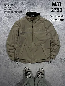 Fred Perry куртка оливкова - green, розмір M - фото 1