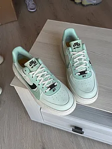Nike Air Force 1 PLT.AF.ORM м'ятно-білі - green, розмір 42 - фото 2