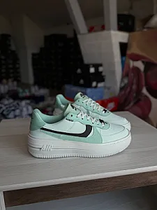 Nike Air Force 1 PLT.AF.ORM м'ятно-білі - green, розмір 42 - фото 5