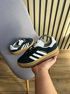 Adidas Gazelle чорні - black, розмір 38 - фото 1